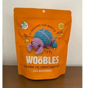 *Never Opened* The Woobles Roland the Dung Beetle Collectible Crochet Kit